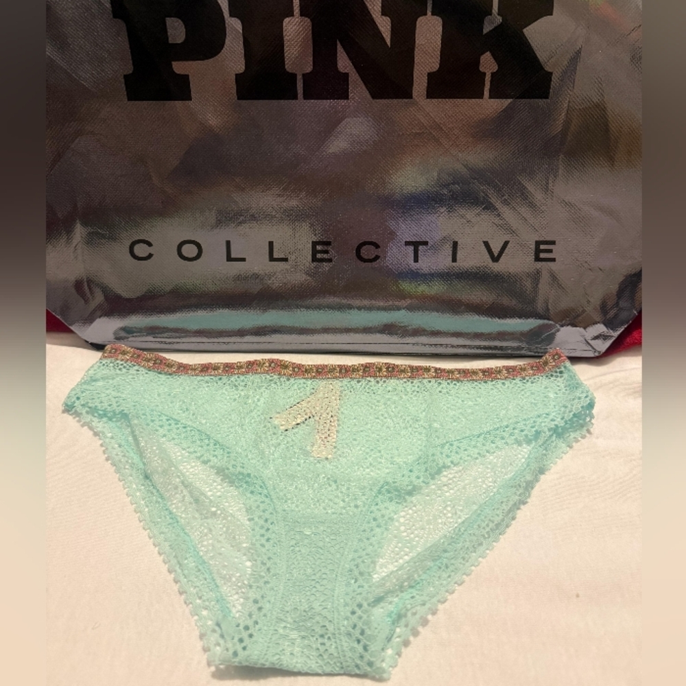 Victoria's Secret Mint Lace Panties